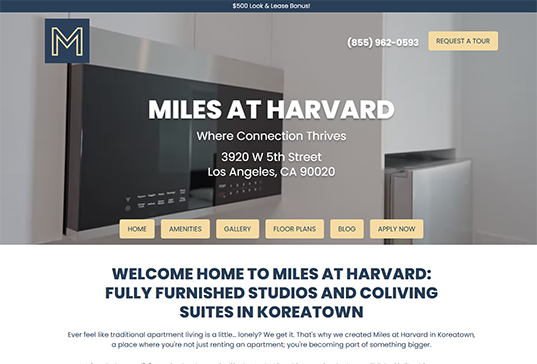 Miles at Harvard Property Management