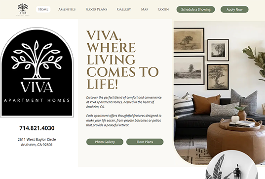 VIVA Apartment Homes Property Management