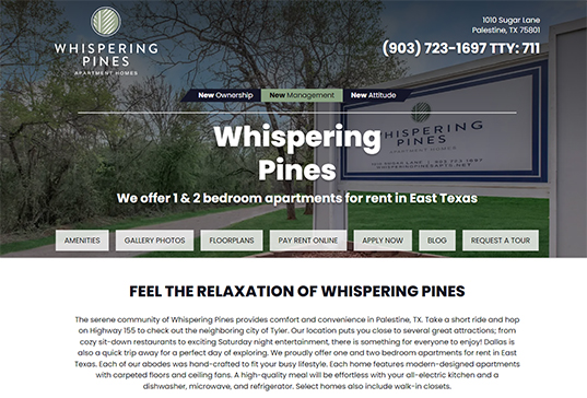 Whispering Pines Property Management