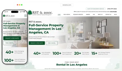 Website design and development in Los Angeles preview